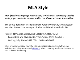 Mla (modern language association) style is most commonly used to write papers and cite sources within the liberal arts and humanities. Ppt Informative Writing Mla Citations Powerpoint Presentation Free Download Id 3194631