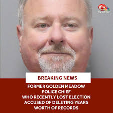 BREAKING Troy Dufrene, the former chief of police for Golden Meadow, has  been arrested and is facing charges of injuring public records, malfeasance  in office, and computer tampering. >> https://tinyurl.com/2kkttay3