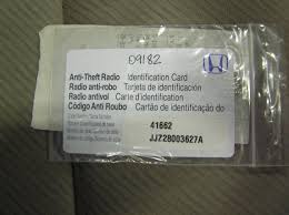 Recover Radio Code Honda Civic Forum