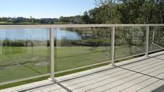 The basic elements for all of the aluminum railing system are aluminum extrusions of 2 inch and 4 inch special tube shapes. Versadeck Aluminum Railing Systems Maintenance Free Deck Railings