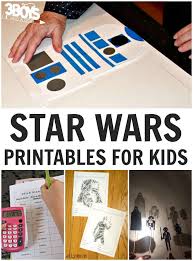 free star wars printables for children 3 boys and a dog