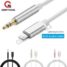 Lighting To 3 5mm Jack Aux Earphone Car Converter Cable Cord For Iphone 7 8 6s 6plus Xs Max Xr Shopee Philippines