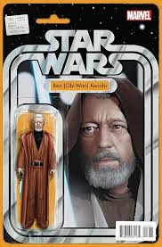 Amazon.com: Star Wars #3 Comic Book Variant with Obi-Wan Kenobi Action  Figure Art