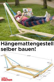 Hangemattengestell Selber Bauen In 2020 Hangemattengestell Selber Bauen Garten Selber Bauen