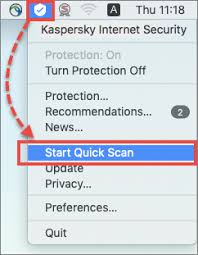 How To Run A Scan In Kaspersky Internet Security 20 For Mac