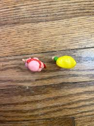 2 Vintage Jelly Bean Miniature by Lanard Very Cherry and Lucy Lemon 1981 2  inch | eBay
