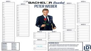 Earn more points the longer your draft picks last. How To Play The Bachelor Fantasy League With Peter Webber Printable Bracket 2020
