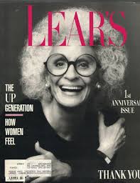 Lear's Magazine March 1989 Frances Lear Susanna Moore Simone de Beauvoir