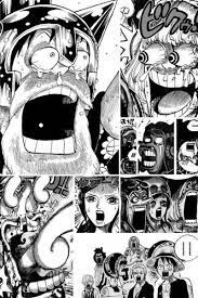 Manga Face Reaction Of Some One Piece S Characters Even Robin One Piece Luffy Anime One Piece