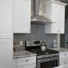 white shaker kitchen cabinets with soft