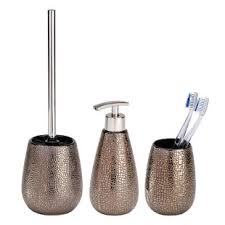 Amazon com bathroom accessories badaccessoires sets alle kupfer. Badezimmer Zubehor Sets Zum Verlieben Wayfair De