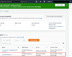 Image of AWS S3 Console showing the download of retrieved files