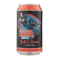 Buy Yulli's Kuro Black Rice Lager 375ml Can in Australia - Beer Cartel