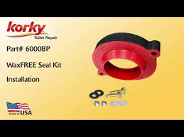 It protects tightly and prevents sewer gas from getting into your living spaces. How To Install A Toilet Without The Mess Of A Wax Ring 6000bp Youtube