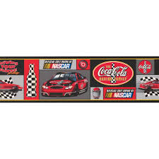 As annoying as the whole thing is, we do have to give the designers a little credit for a couple clever nascar uses of stereotypical millennial phrases? Retroart Coca Cola Official Sponsor Of Nascar Racing Cars Sports Retro Design 15 L X 7 W Wallpaper Border Wayfair