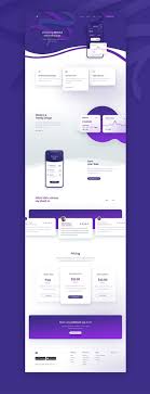 Creative App Landing Page Template Free Download Design In 2020 Website Template Design Creative Web Design Web Layout Design
