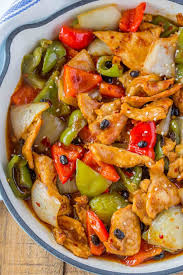 A delicious peanut stir fry sauce compliments fragrant vegetables and soft noodles in this quick and simple vegan dish. Chinese Black Bean Chicken Cooking Made Healthy