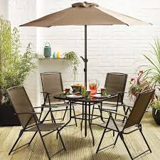 There are times when having some protection from the elements can be sun, our choice of quality garden parasols and decorative parasol bases will have it covered. Oslo Bronze 4 Seat Dining Set Dunelm Outdoor Furniture Sets Dining Set Outdoor Decor