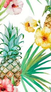 Flowers Iphone Wallpaper Tumblr Ipcwallpapers In 2020 Pineapple Wallpaper Tropical Wallpaper Summer Wallpaper