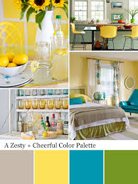 Bedroom wall colour combination with yellow. Colors We Love Lemon Zest Color Palette Yellow Kitchen Colour Schemes Room Color Schemes