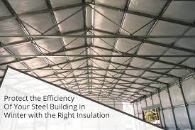 It keeps the interior temperature from fluctuating as much between day and night, limiting the amount of dew deposited on surfaces overnight. Protect The Efficiency Of Steel Building In Winter With The Right Insulation