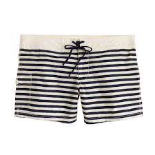 Board Short In Classic Stripe Women S Swim