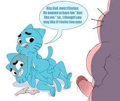 Rule34 - If it exists, there is porn of it  enookie, gumball watterson,  richard watterson  1547167