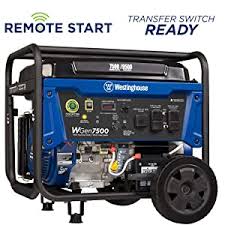 This generator can also be powered at a close range. Amazon Com Westinghouse Wgen7500 Portable Generator With Remote Electric Start 7500 Rated Watts 9500 Peak Watts Gas Powered Carb Compliant Transfer Switch Ready Garden Outdoor