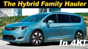 Chrysler's new minivan goes partially electric. Chrysler Pacifica Hybrid Plug In Priced From 41 995 First Drive Video