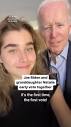 President Joe Biden joined his 18-year-old granddaughter, Natalie ...