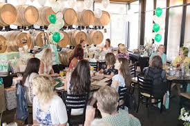 Mint To Be Bridal Shower In The Barrel Room At Cooper S Hawk Restaurant In South Barrin Houston Wedding Photographer Bridal Shower Rustic Summer Bridal Showers