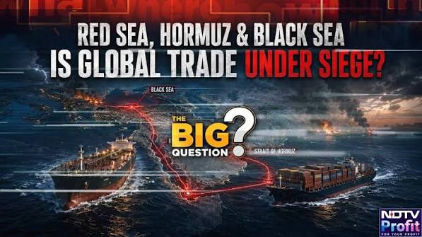 Are Red Sea, Hormuz & Black Sea Becoming A Global Economic Threat?