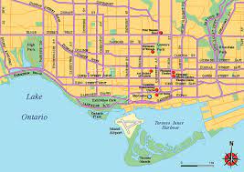 Toronto Street Map Pdf Toronto Map