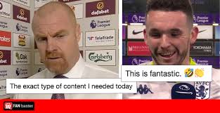 Aston villa's john mcginn has named as international player of the year by the scottish football writers' association, following a stunning run of recent form in a scotland shirt. Argument Between Sean Dyche And John Mcginn Is The Best Thing You Ll Hear Today Fan Banter