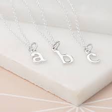 Learn how to make wearable crafts like these kids' necklaces. Children S Initial Letter Necklace By Lily Charmed Notonthehighstreet Com