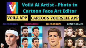 Voila ai artist is a photo editing app for ios and android that uses artificial intelligence to turn your pictures into a renaissance era painting, pixar inspired cartoon and more. Voila App Or Viola App How To Use Voila App Voila Ai Artist Cartoon Yourself App Youtube