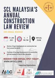 Nov 08, 2020 · malaysia: Scl Malaysia S Annual Construction Law Review Society Of Construction Law Malaysia