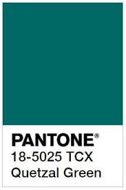 Pantone Quetzal Green 2 Pantone Blue Pantone Colour Palettes Colorful Interiors