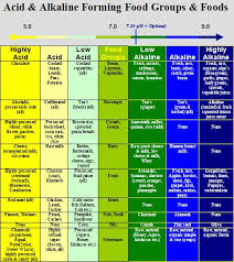 acid alkaline forming foods