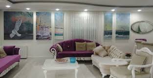 mecidiye mosque and bosphorus turker yildirim painting