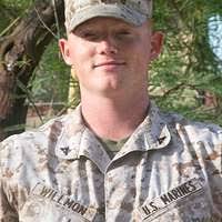 First Lt. Jason Steimel with the 2nd Battalion, 1st