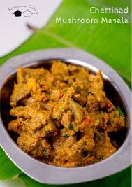 Chettinad Mushroom Masala Recipe Kannamma Cooks Recipe Masala Recipe Mushroom Recipes Indian Stuffed Mushrooms