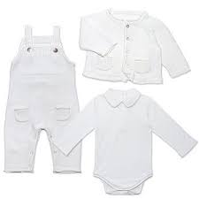 Baby Boy Cotton Knit Christening Outfit Boy Christening Outfit Christening Outfit Baby Boy Christening Outfit