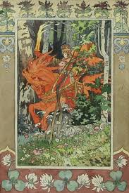 Vasilisa The Beautiful And Baba Yaga Illustrated By Ivan Bilibin 13 Bilibin Russian Fairy Tale Illustration Apr 12 2008 Trinity International Auctions In Ct Fairytale Illustration Fairytale Art Ivan Bilibin