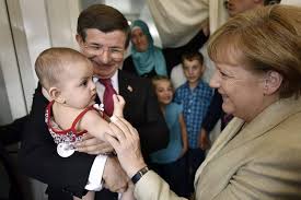 (bundeskanzler), head of the government. German Chancellor Angela Merkel Pushes Eu Migrant Deal In Turkey Visit Wsj