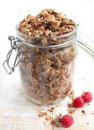 Mix all together with electric mixer, spread evenly on 2 baking sheets with edges, and bake in 250 f oven until golden brown (45 to 60 minutes). Low Carb Granola Keto Sugar Free Sugar Free Londoner
