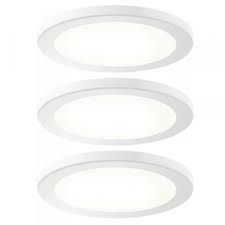 Our led puck fixtures install onto the underside of cabinets, either surface mounted or recessed. Dals K4006 Wh 3 6 Watt 4 Ultra Slim Round Led Puck Light Kit 3 Pack 3000k 300 Lumens 12v White Prolighting
