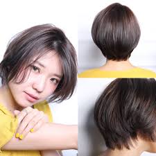 脱絶壁前下がりショートボブはお手入れが楽な女性らしい髪型
