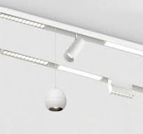 Versatile Track Lighting System: Dimmable 48V Magnetic Rail ...