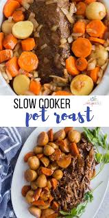 Slow Cooker Pot Roast Pot Roast Slow Cooker Crockpot Recipes Beef Pot Roast Recipes